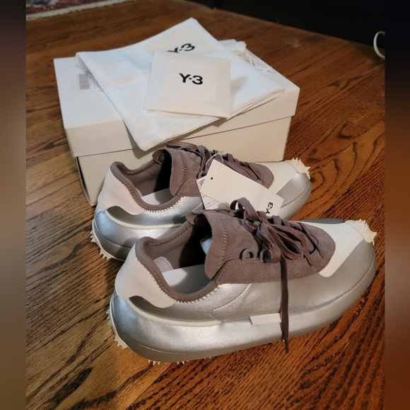 Y-3 | Shoes | Y3 Makura Adidas Silver Mens | Poshmark